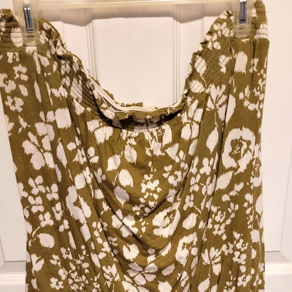 Sage green tube top